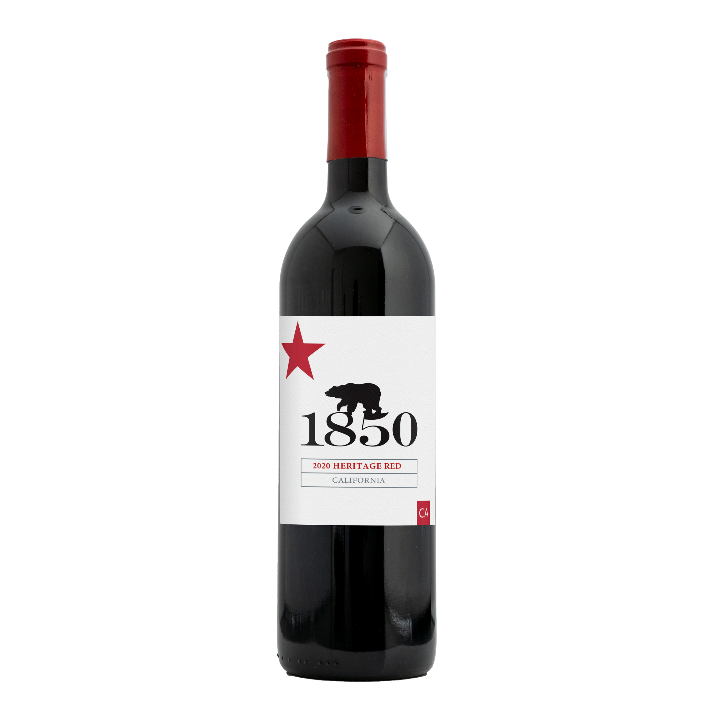 1850 Wine Cellars Heritage Red Blend bottle shot