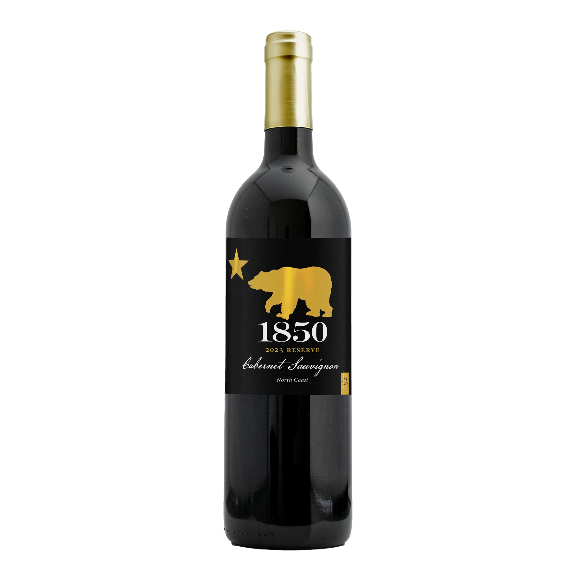 1850 Wine Cellars Reserve Cabernet Sauvignon bottle shot