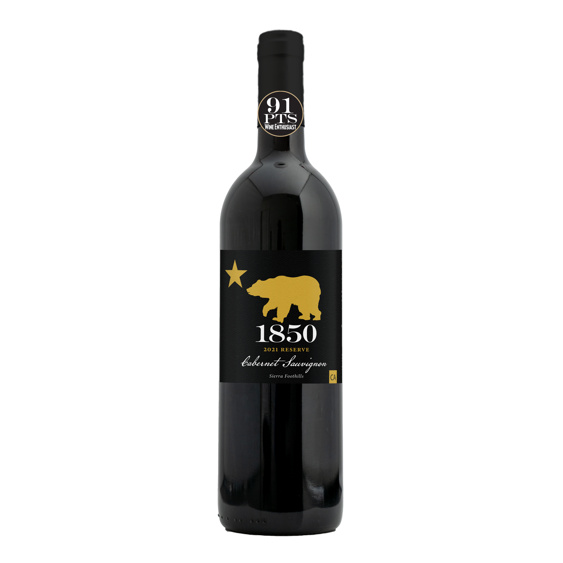 1850 Wine Cellars Reserve Cabernet Sauvignon bottle shot