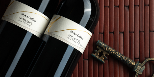 Myka Cellars Febraury 2021 Wine Club Release Bottles