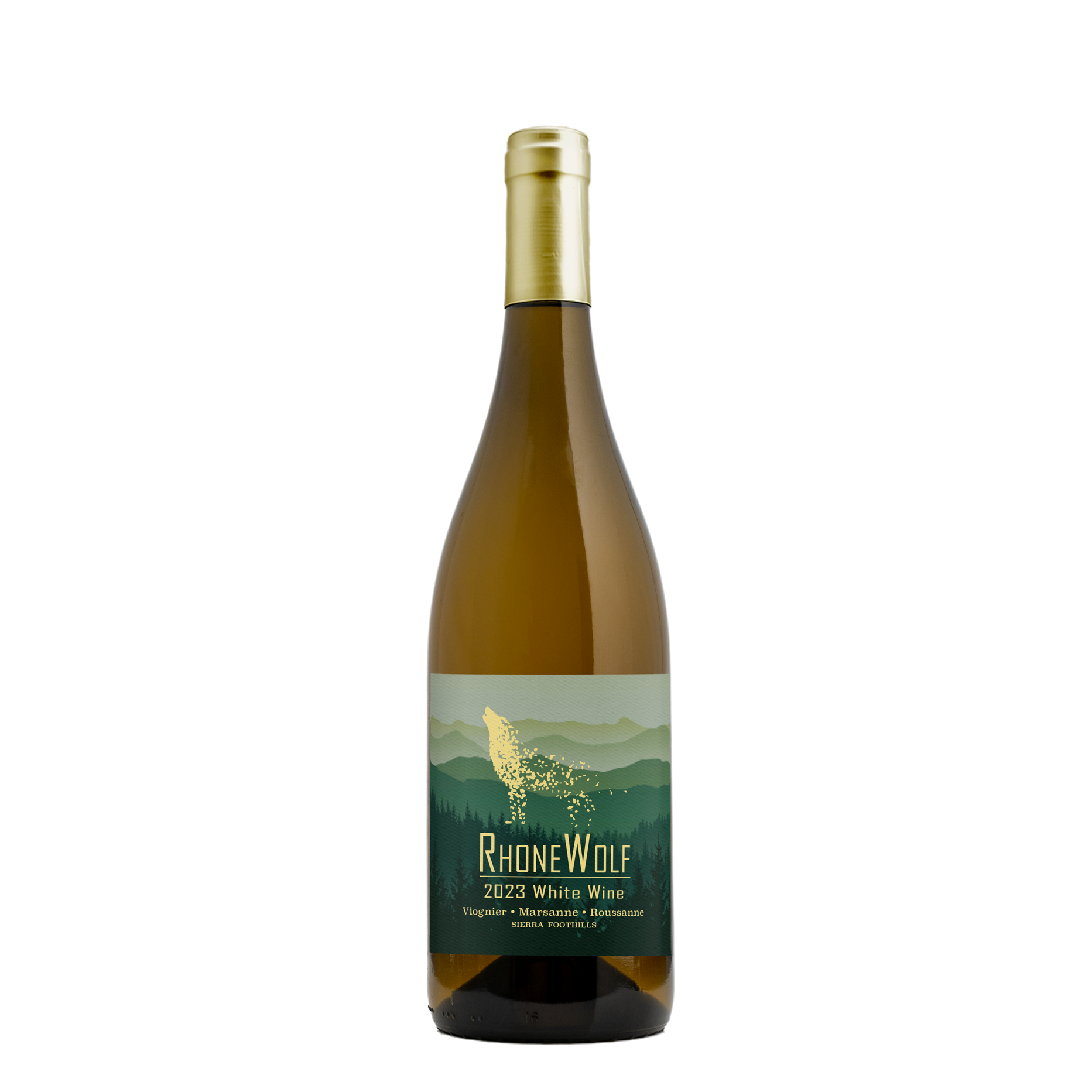 RhoneWolf 2023 White Wine bottle shot