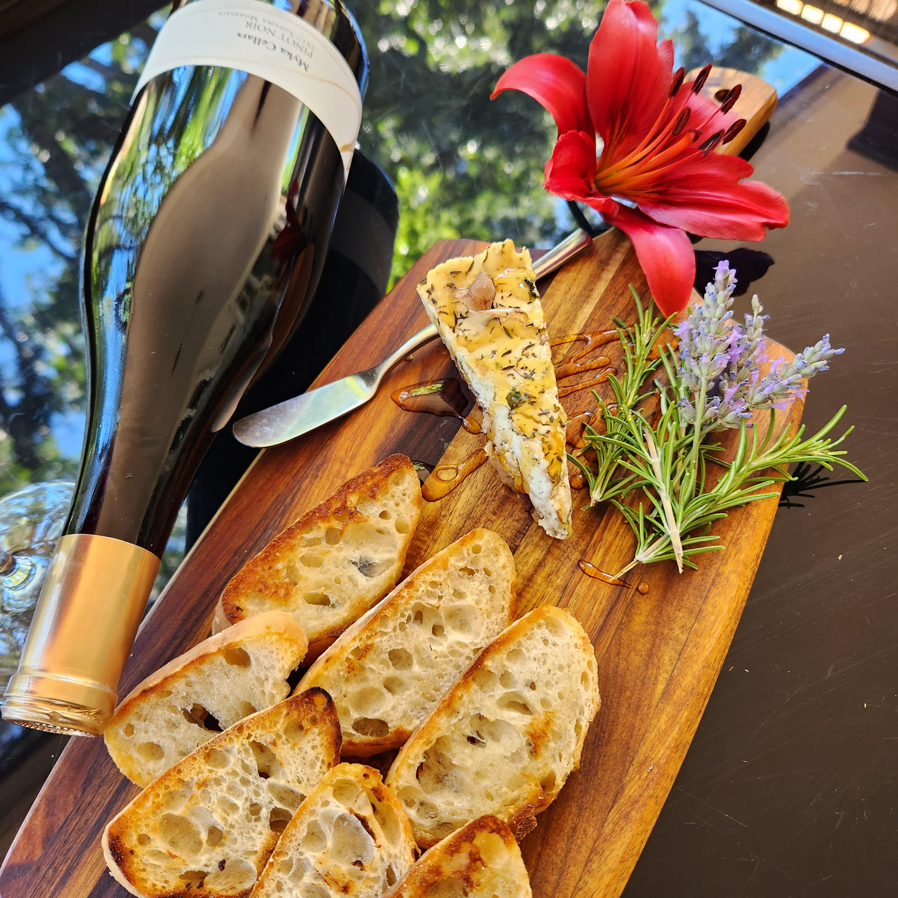 Savory Herb & Gorgonzola Cheesecake