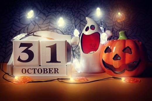 Halloween Spooky Calendar Image