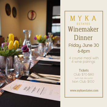 Winemaker Dinner with Mica Raas