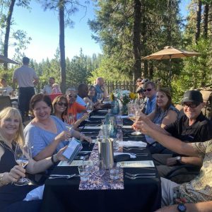 People at a table