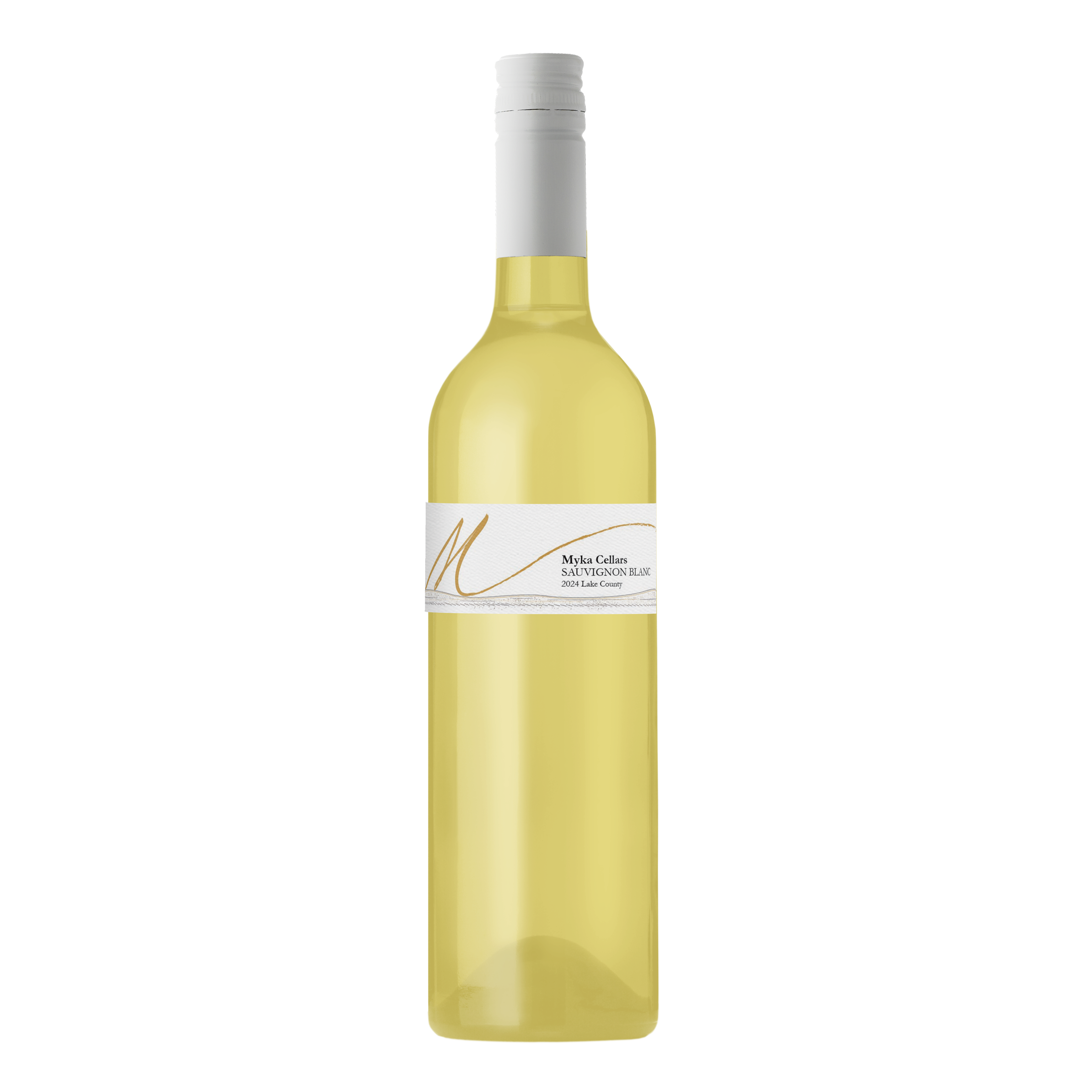 MykaCellars2024SauvignonBlancBottleShot 2024 Sauvignon Blanc bottle shot